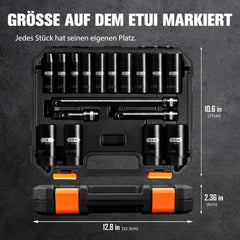PGROUP Set Udarnih Ključev 1/2"