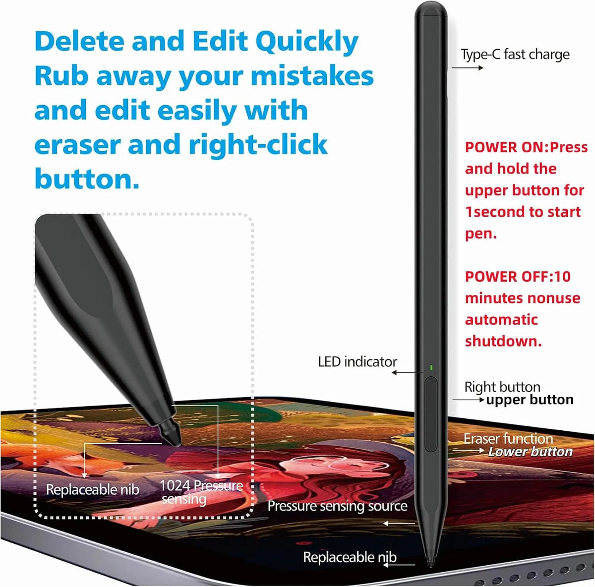 Pisalo Stylus za Microsoft Surface 1 Kos