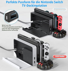 Polnilna Postaja za Nintendo Switch Joy-Con Krmilnike