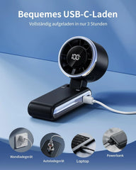 Prenosni Mini Ročni Ventilator 17 cm