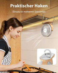 Prenosni USB Namizni Ventilator 15,2 x 6,3 x 13,9 cm
