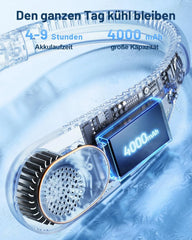 Prenosni Vratni Ventilator 23 x 14 x 6 cm