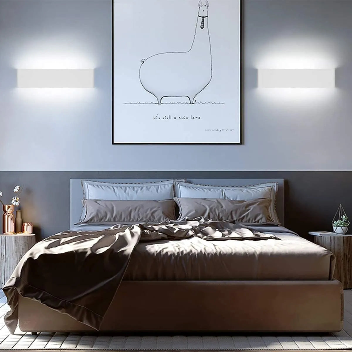Priv Europe Notranja LED Stenska Svetilka 36 cm 4 Kosi