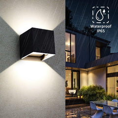 KINGWEI komplet 4 LED stenskih svetilk z nastavljivim kotom svetlobe