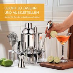 Set za Koktajle s Stojalom 750ml, 12 Kosov