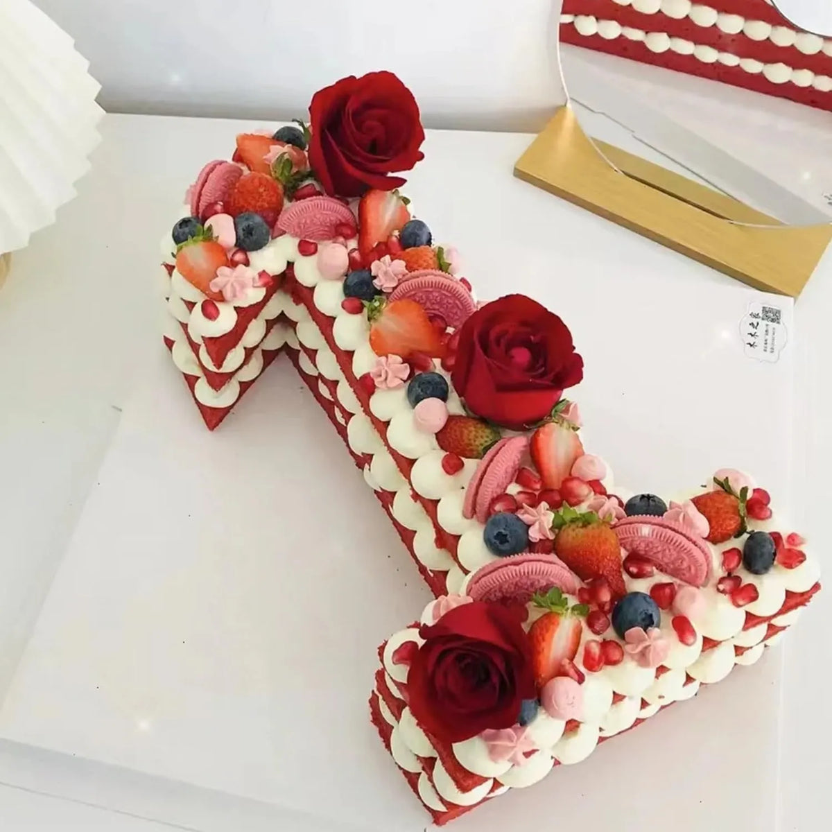 Silikonski Pekač za Torte v Obliki Številk 25.4 cm