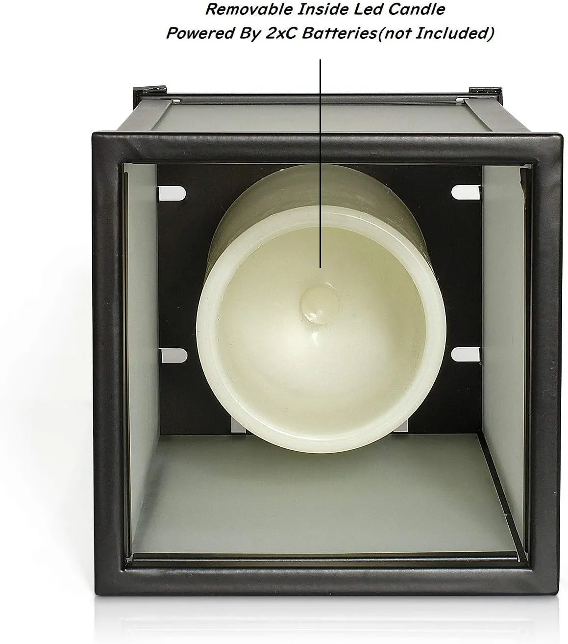 Simpdecor LED Svetilka za Svečo 12,7 x 12,7 x 21,5 cm