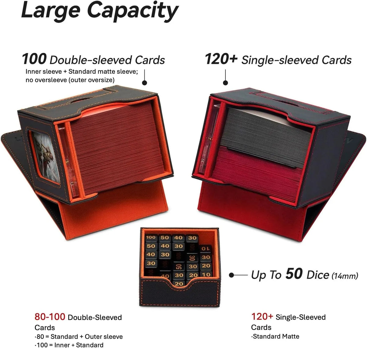 Škatla za Karte Commander Deck Box 13 x 9.9 x 13 cm