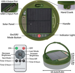 Solarna Kamp Svetlobna Veriga 22 m
