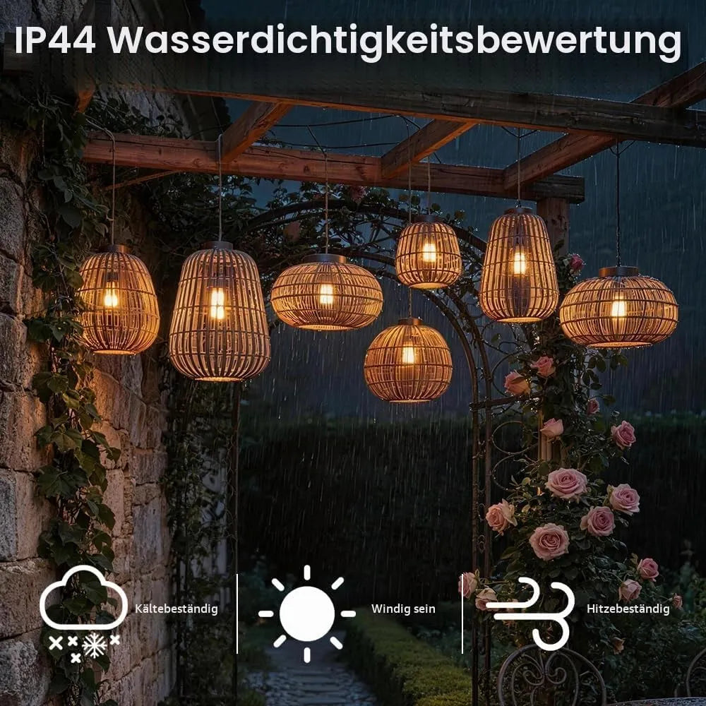 Solarne LED Žarnice za Zunanjo Razsvetljavo 8,5 cm, 4 Kosi
