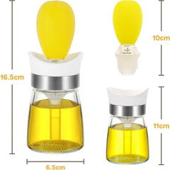 Steklenička za Olje s Čopičem 140 ml 2 Kosa