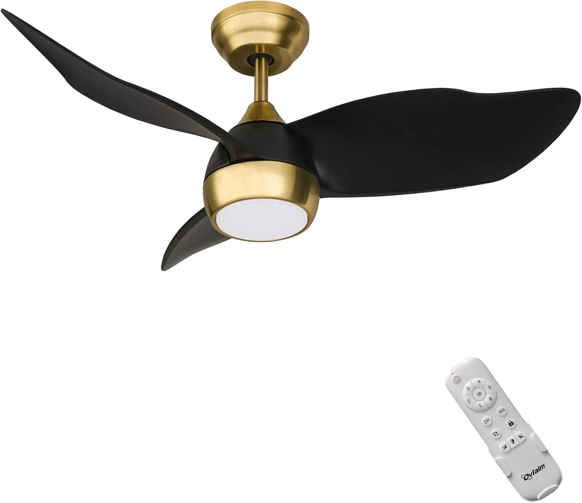 Stropni Ventilator z LED Lučjo in Daljincem 91.5 cm