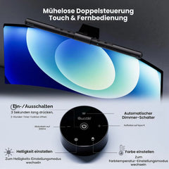 Svetilka za Računalniški Monitor z Daljinskim Upravljalnikom