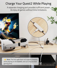 Syntech Link Kabel za VR Očala Quest 2 500 cm