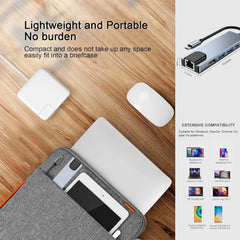 SZPACMATE USB C Razdelilnik za MacBook Pro/Air 10.3 x 3.3 x 1.1 cm