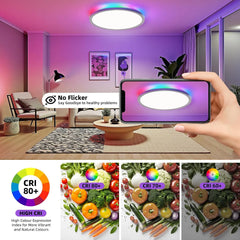 Taipow LED Stropna Svetilka 30 cm