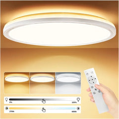 Taipow Zatemnilna LED Stropna Svetilka 30 cm