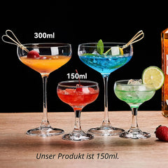 Tefrine 6-delni Set Kozarcev za Martini 148 ml B0F5W95SSM