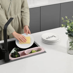 Teleskopski Organizator Za Pomivalno Korito Siva 50 cm
