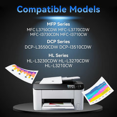 Tonerji za Brother MFC L3750CDW HL-L3270CDW, 4 Kosi