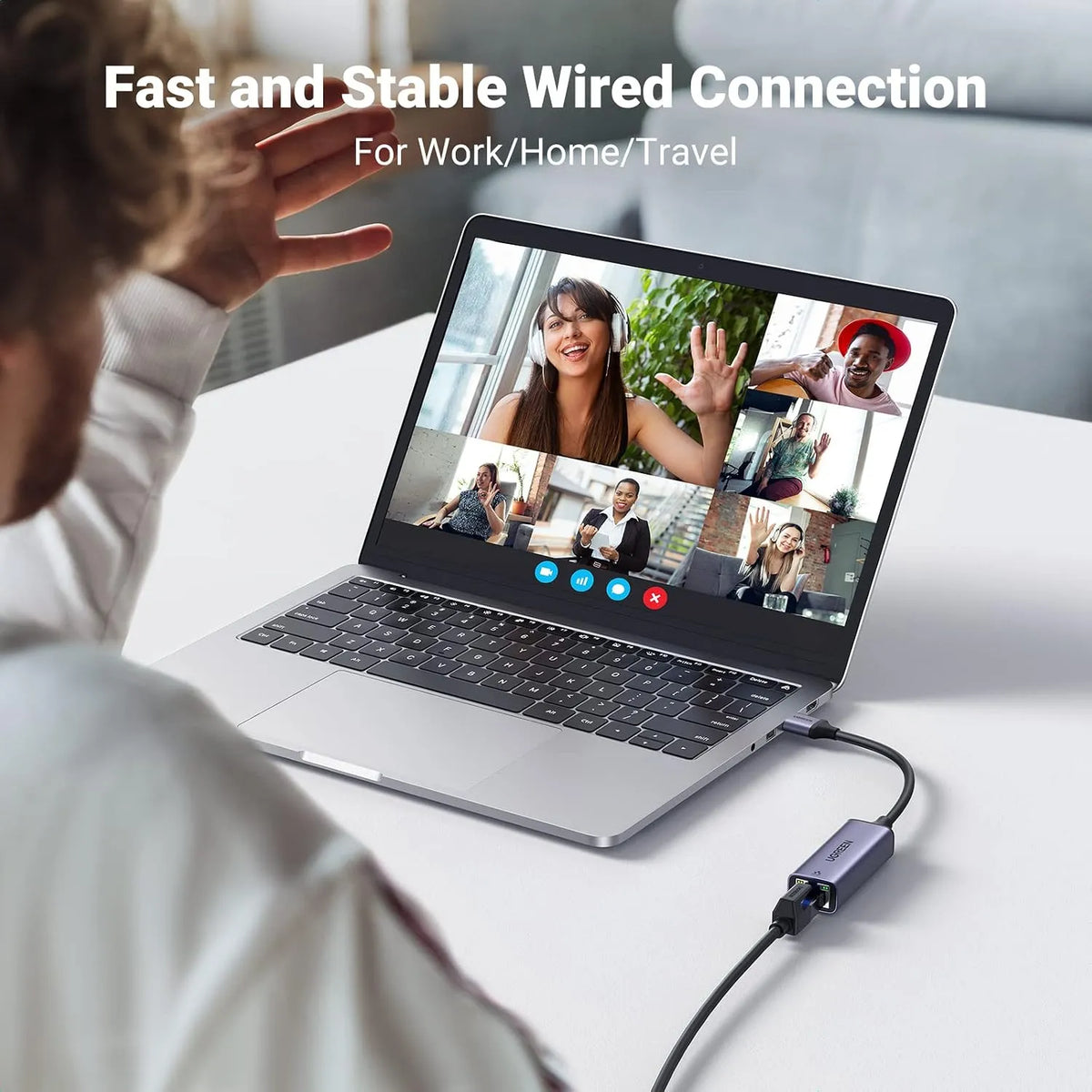 UGREEN USB v Ethernet Mrežni Adapter 1 Kos