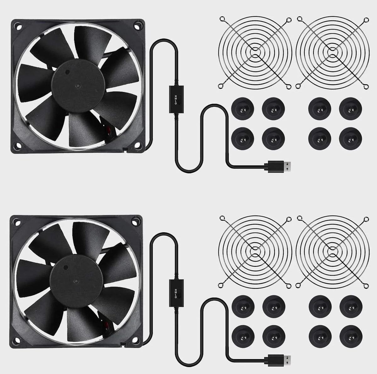 upHere Ventilator USB 8 cm