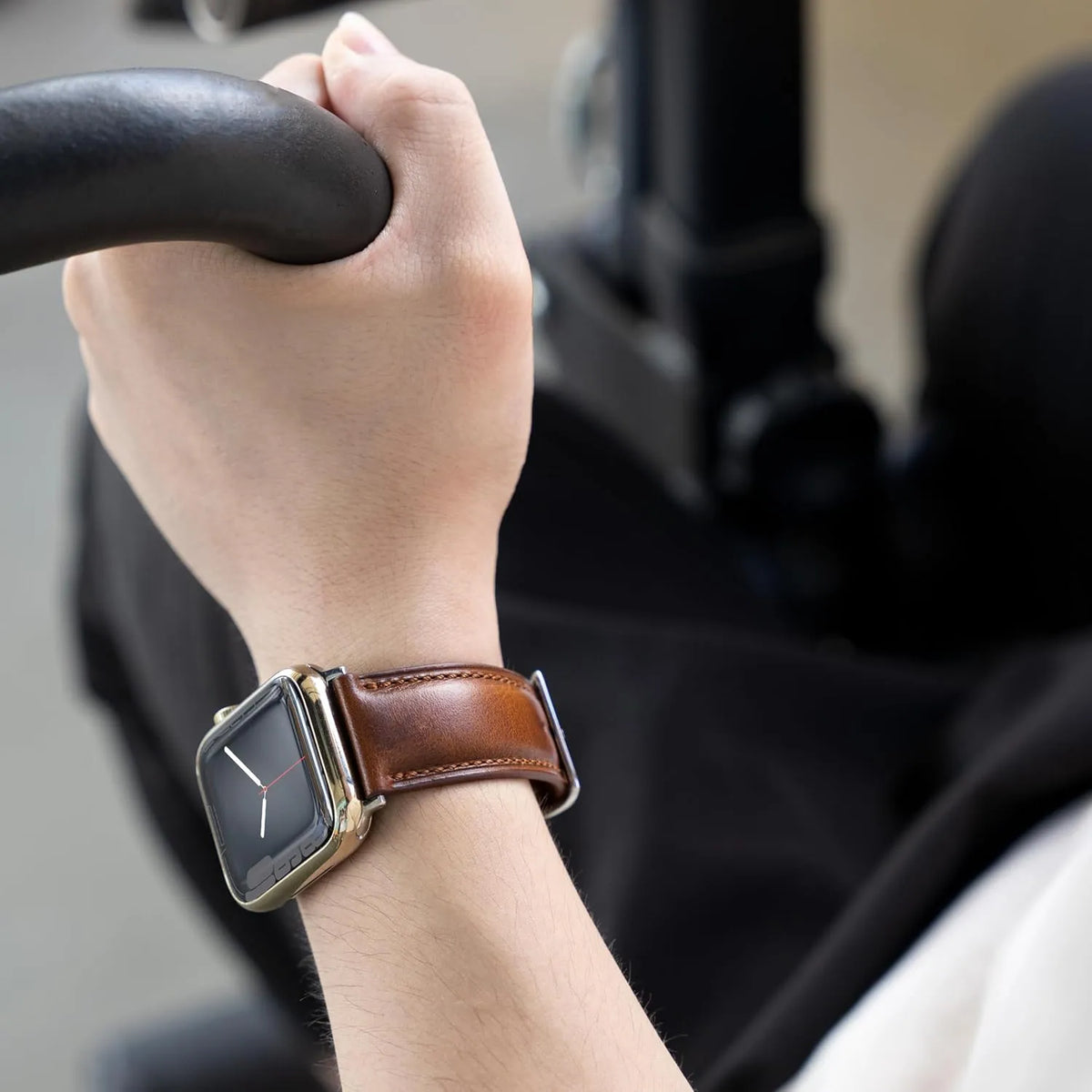 Usnjen Pašček za Apple Watch