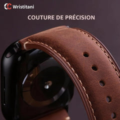 Usnjeni Pašček za Apple Watch za Zapestja 9–18 cm