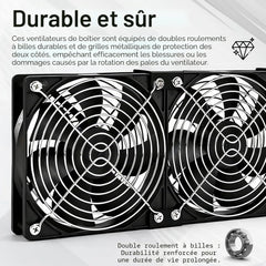 Ventilatorji Za Ohišje 120 mm Z Regulatorjem Hitrosti