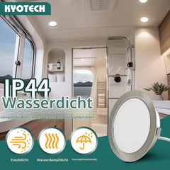 Vgradna LED Svetilka za Pohištvo 230 V 4 W 6,5 cm