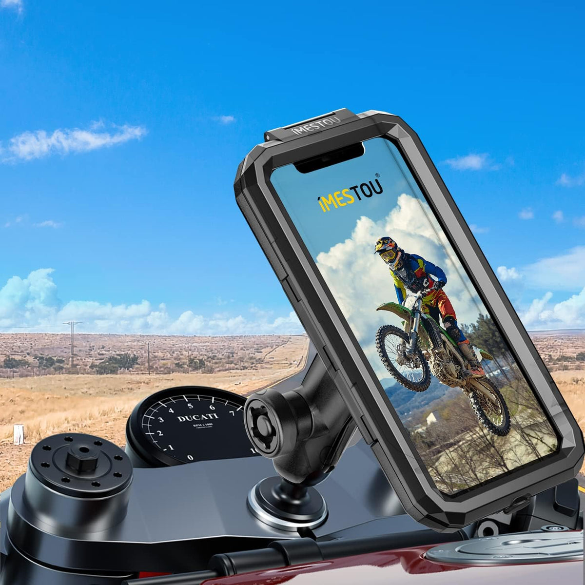 Vodotesno Ohišje Držalo za Telefon za Krmilo Motorja