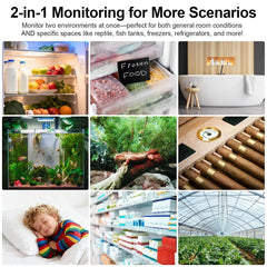 WiFi Termometer Higrometer s Sondo