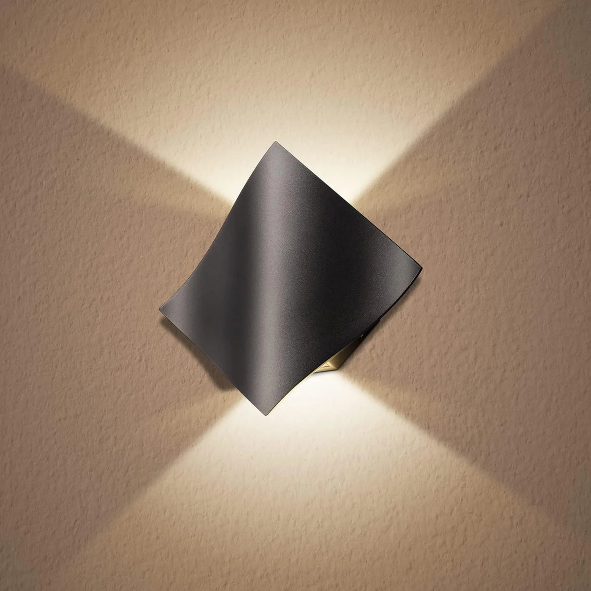 Zunanja LED Stenska Svetilka 21,1 x 4,6 x 21,1 cm