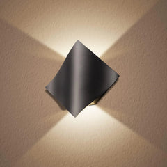 Zunanja LED Stenska Svetilka 21,1 x 4,6 x 21,1 cm