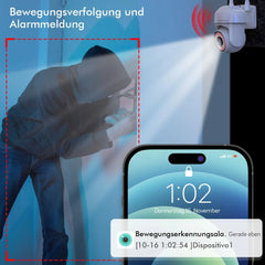 Zunanja Nadzorna Kamera Wi-Fi 2K PTZ 2 Kos