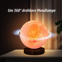3D LED Nočna Lučka Luna 15 cm