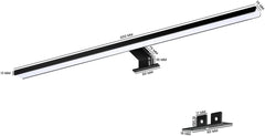 ERWEY 2v1 60cm LED kopalniška svetilka za ogledalo, 8W
