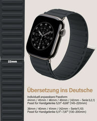 Magnetni pašček za Apple Watch, širina 22 mm