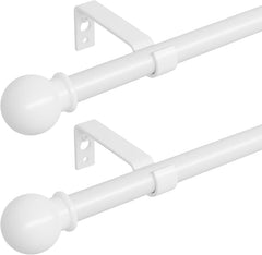 2x ATUHOLA 80–156cm kovinska karnisa za zavese