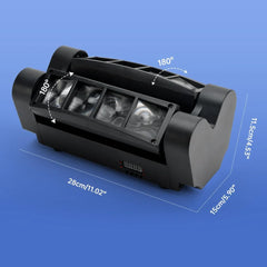 AREYOURSHOP RGBW Spider Moving Head LED svetilka 80 W