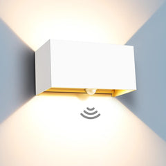 KINGWEN 2O W LED stenska svetilka  s senzorjem gibanja in mraka - 3000 K