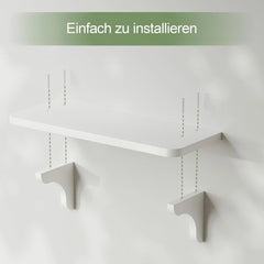 3x HI-HOME stenska polica - 40 x 15 cm