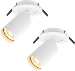 BOYIR 68–80 mm Nastavljivi Vgradni Stropni Reflektorji  - 2 kosa