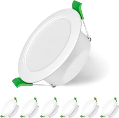 6x JAENMSA 98mm LED vgradni reflektor 8 W - 4000 K