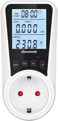 DEWENWILS Električni Merilnik Porabe Energije Z LCD Zaslonom In Dvojno Tarifo