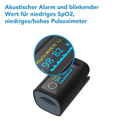 VIATOM pulzni oksimeter za prst z aplikacijo