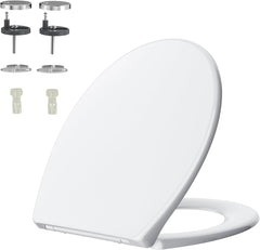 RAINSWORTH toaletni pokrov z mehkim zapiranjem in antibakterijsko površino