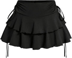 PRSFPN M žensko mini krilo s kratkimi hlačami