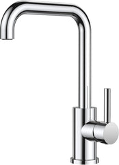 FORIOUS Kuhinjska Armatura Z L-Oblikovanim Izlivom In 360° Vrtenjem