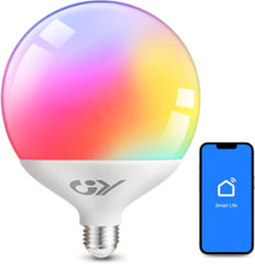 GY Pametna LED RGB zatemnljiva žarnica z Bluetooth povezavo